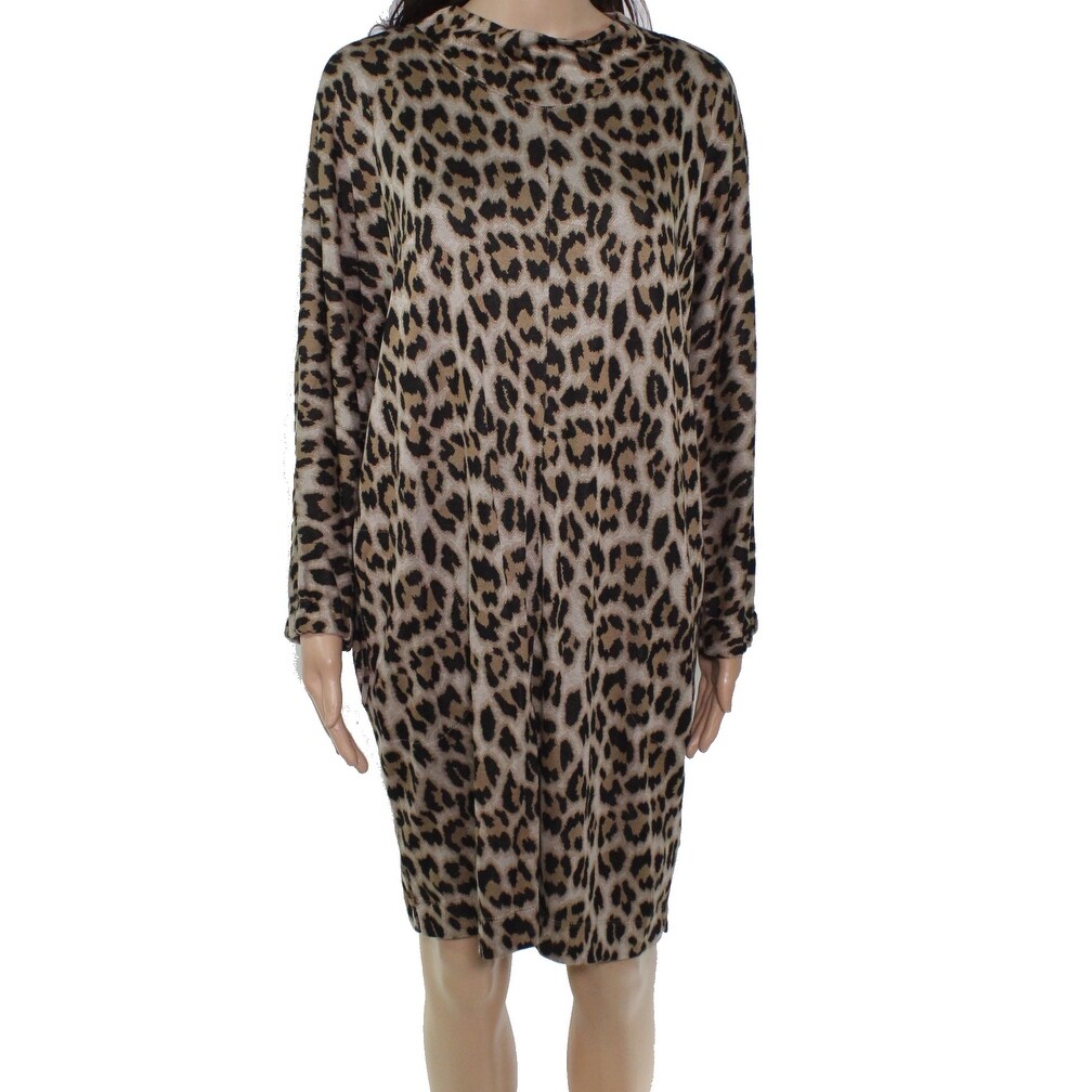 small leopard print dress