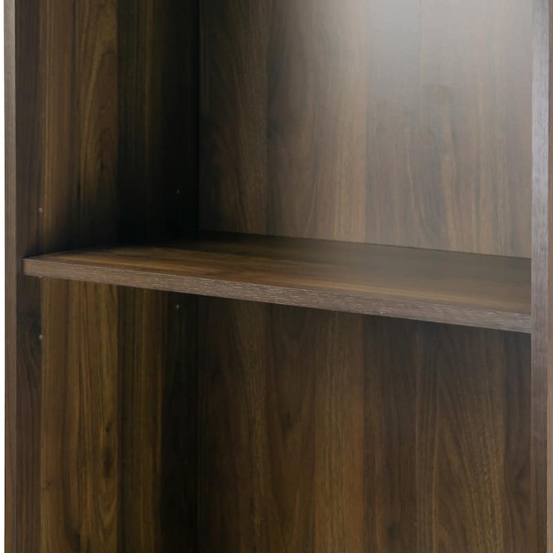 Anson Bookcase Display Shelf Media Tower with Drawers