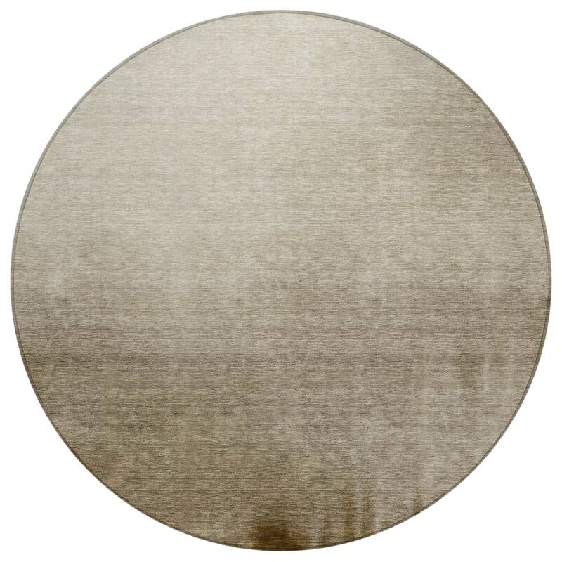 Machine Washable Indoor/ Outdoor Modern Dawn Chantille Rug