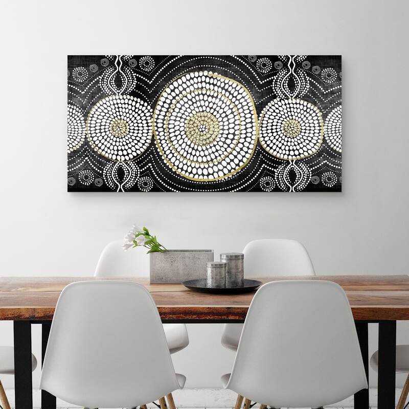 Tribal Panel by Nikki Chu Canvas Art Print