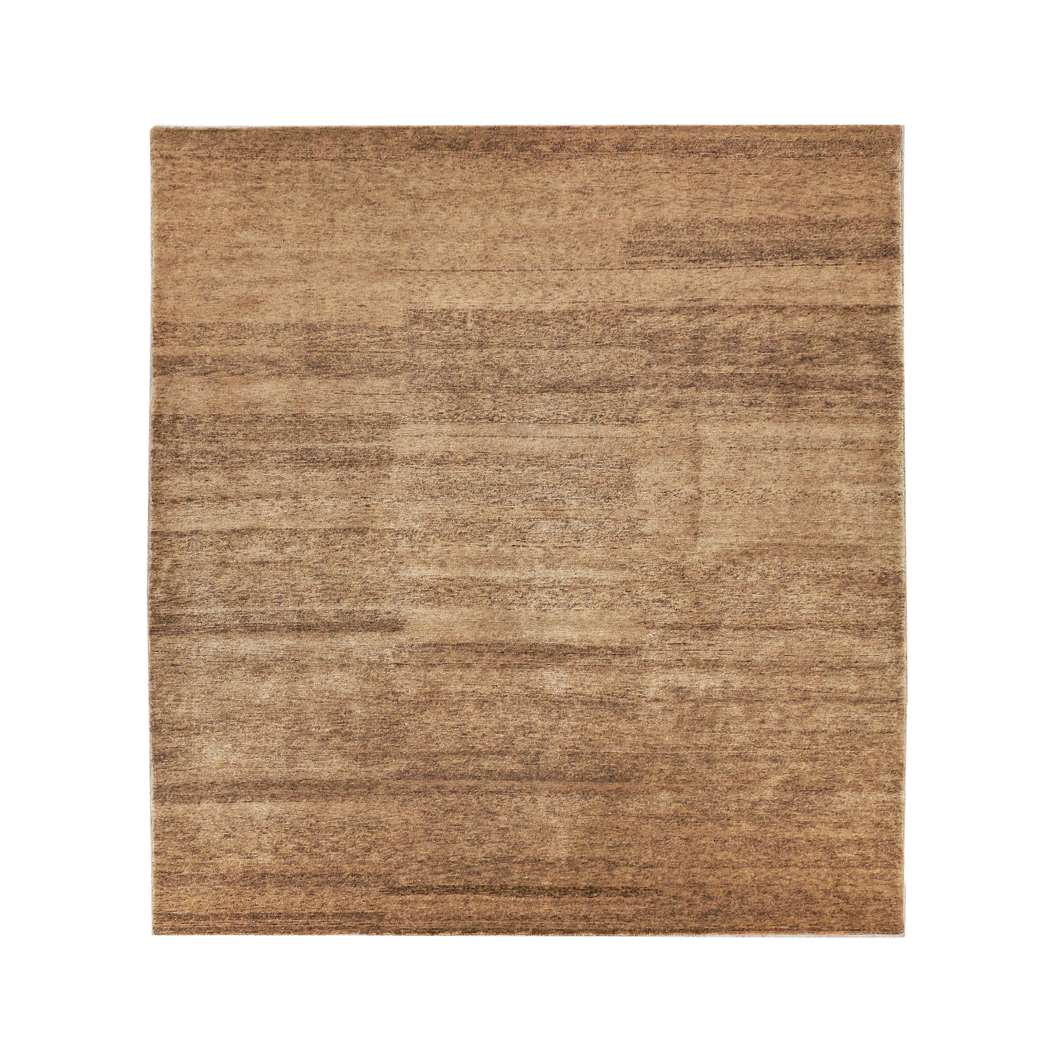 Metro Velvet hand-knotted Wool/Viscose Beige Area Rug - 9' x 10'