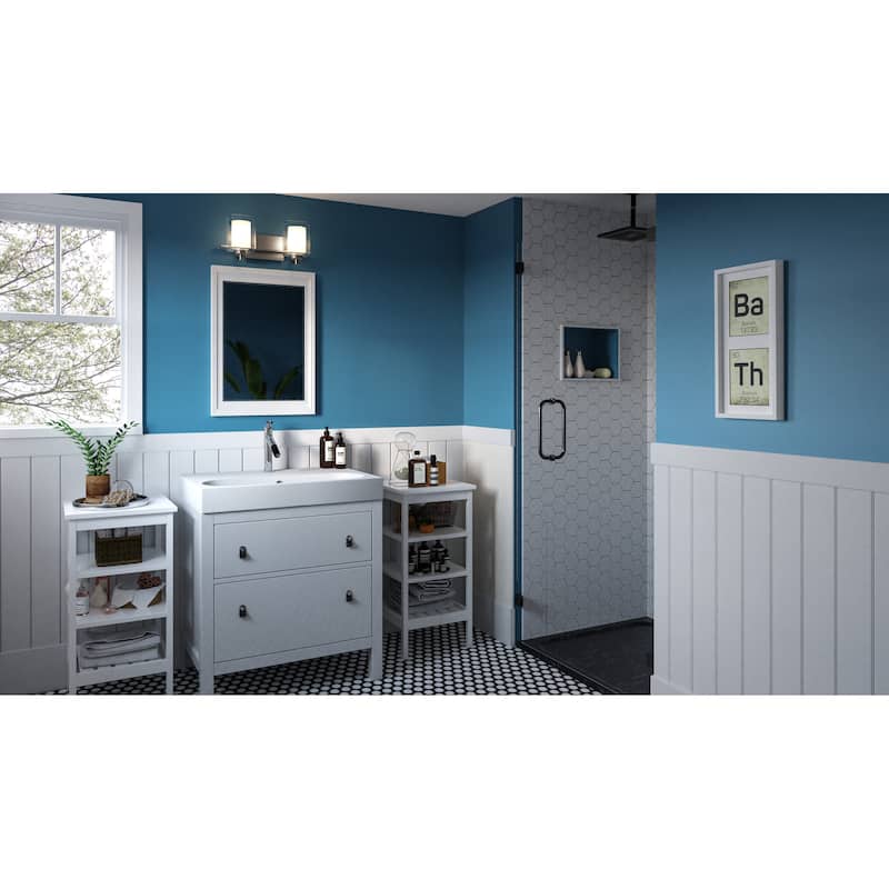 Kolt 2-Light Brushed Nickel Vanity Light