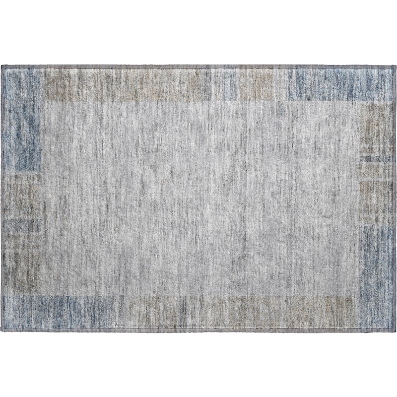 Premium Washable Super Soft Modern Border Mayfield Rug