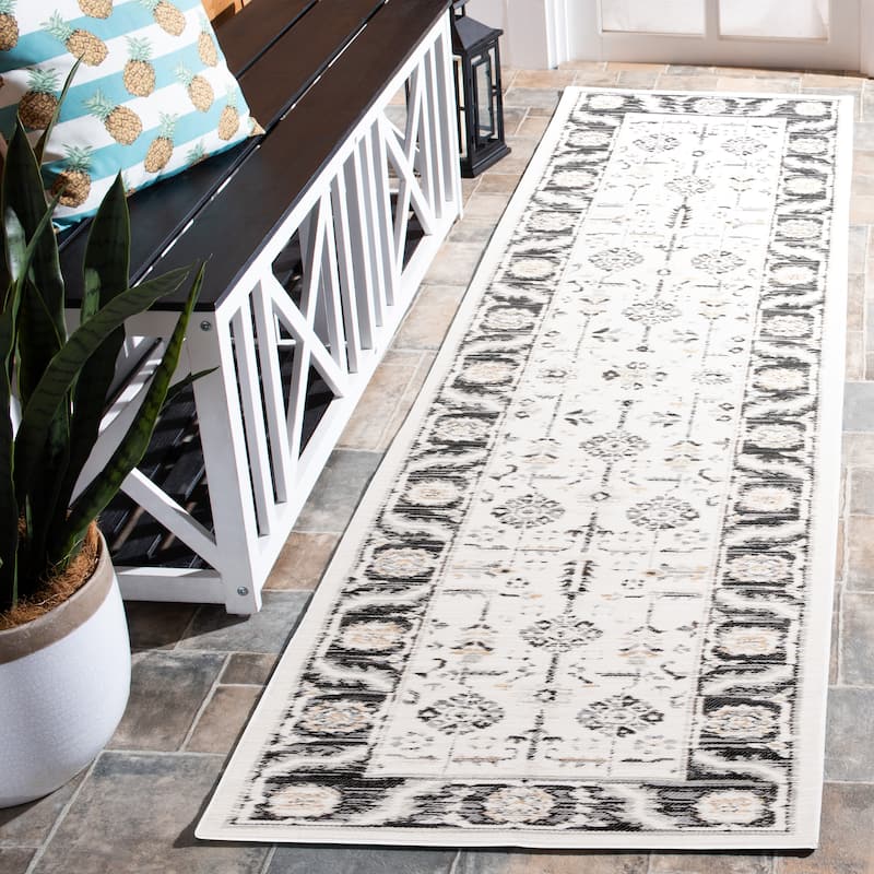 SAFAVIEH Sunrise Racha Indoor /Outdoor Waterproof Rug - 2' x 8' Runner