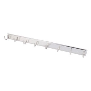 Shop Unique Bargains Home Bathroom Metal 8 Hooks Multi Purpose