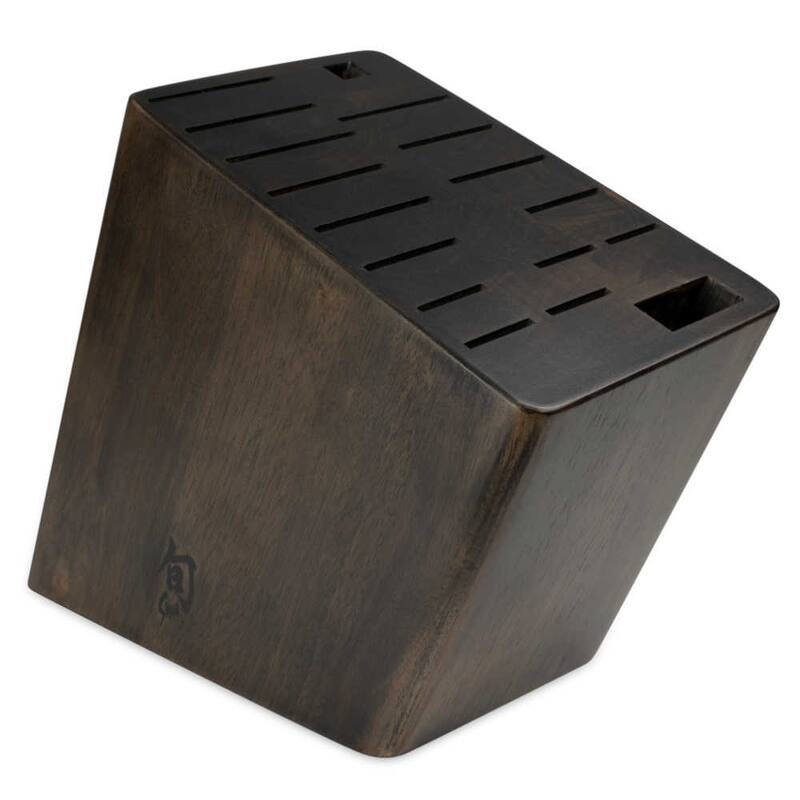 Shun 17 Slot Angled Block - 22 Slots