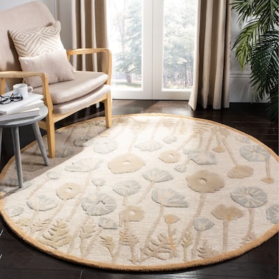 Martha Stewart by SAFAVIEH Poppy Glossary Wool/ Viscose Rug