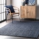 preview thumbnail 75 of 87, Nuloom Adelaida Farmhouse Jute Area Rug Navy - Rectangle - 10' x 14'