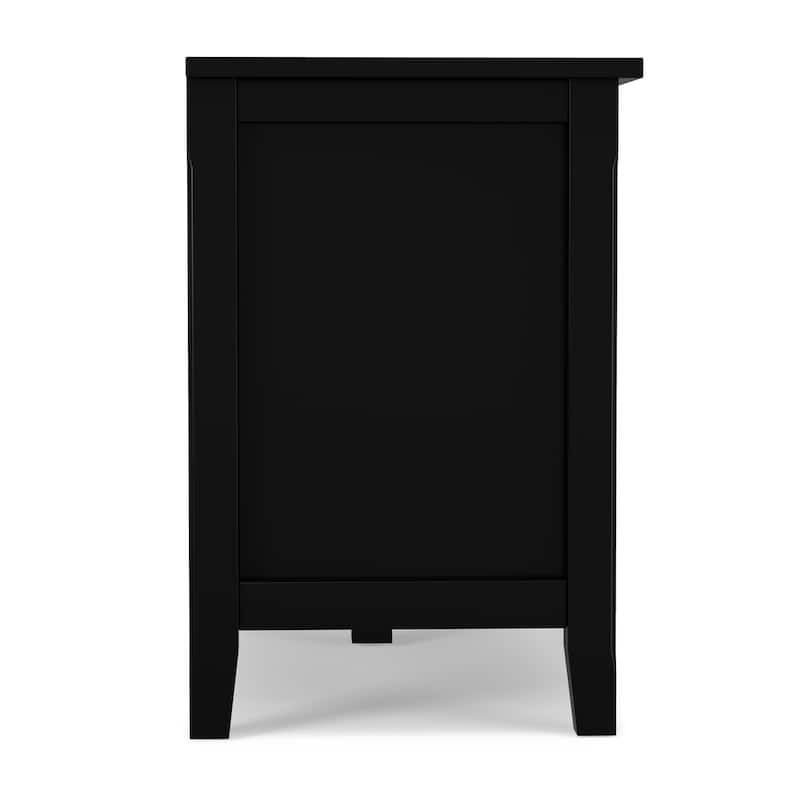 WYNDENHALL Stratford SOLID WOOD 72" Wide TV Media Stand For TVs up to 80"