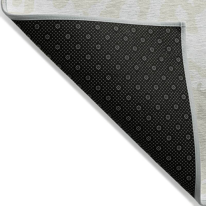 Machine Washable Indoor/ Outdoor Chantille Abstract Animal Print Rug