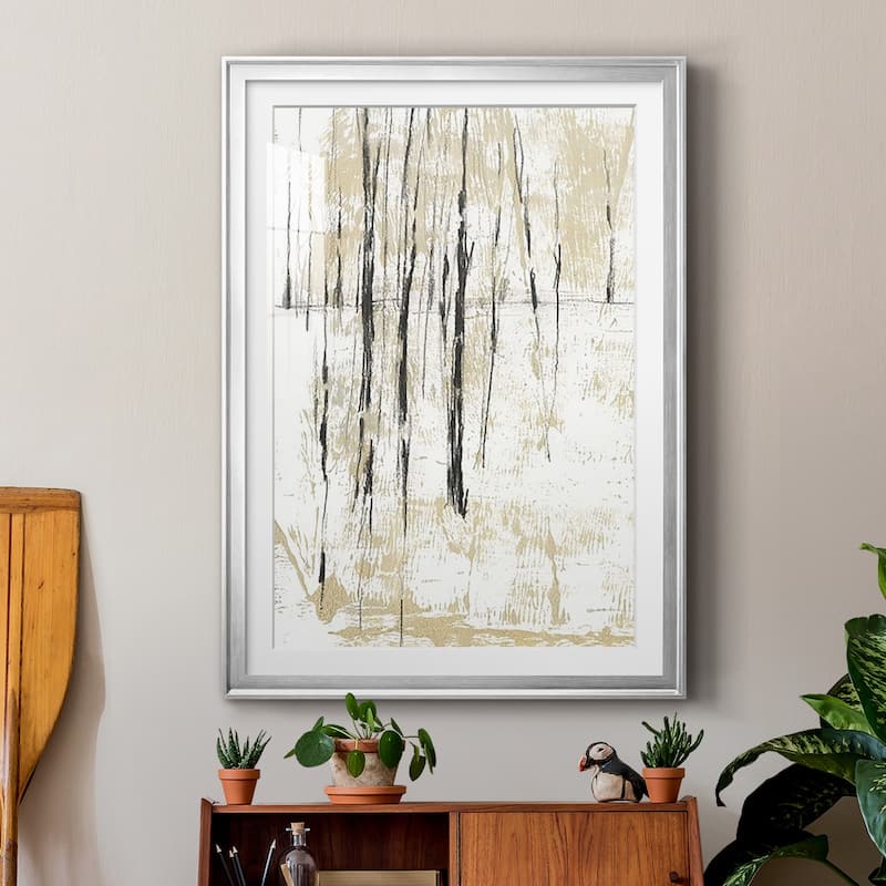 Gilded Forest II Premium Framed Print - Ready to Hang