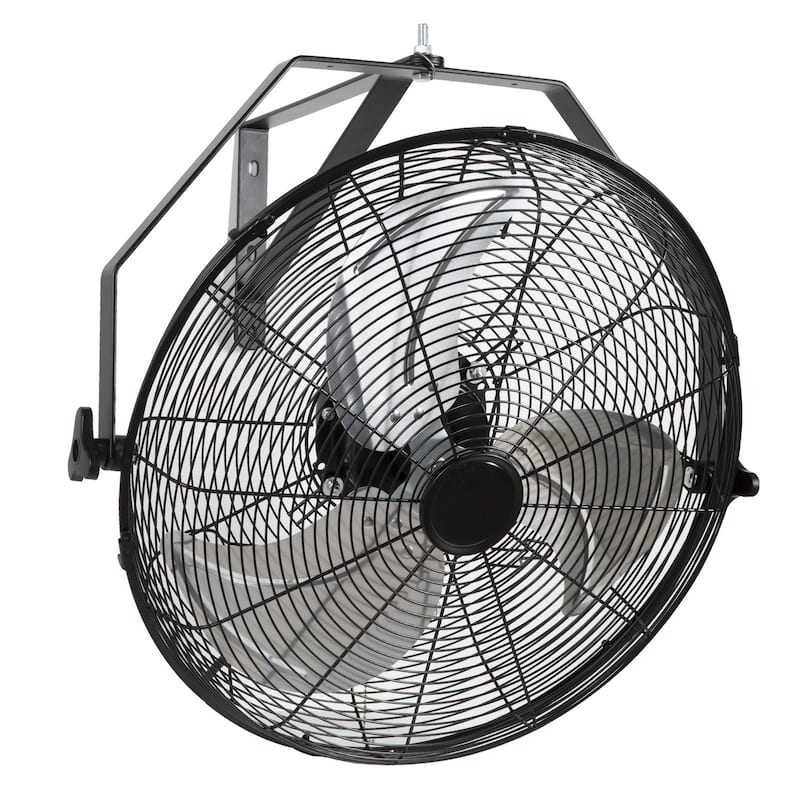 Wall Mount Fan, 18 Inch, 3-speed High Velocity Max, 4150 CFM, Waterproof Industrial Wall Fan, Commercial or Residential