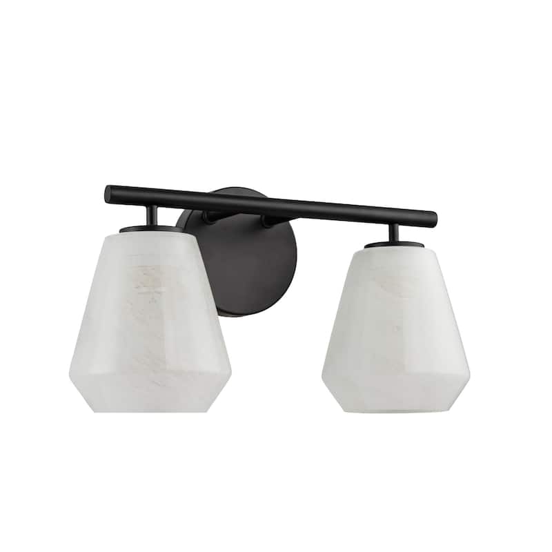 Artcraft Brooke Bathroom Vanity - Wispy White Glassware Shade