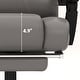 preview thumbnail 18 of 63, Vinsetto Office Desk Chair Recliner, Height Adjustable Movable Lumbar Support with 6-Point Vibrating Massage