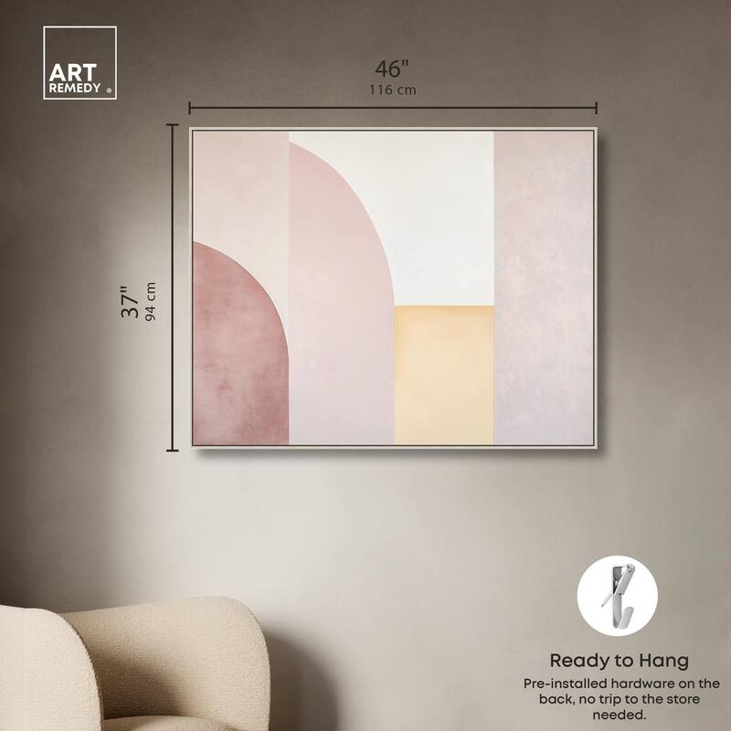 Gentle Color Strength II Canvas by Art Remedy