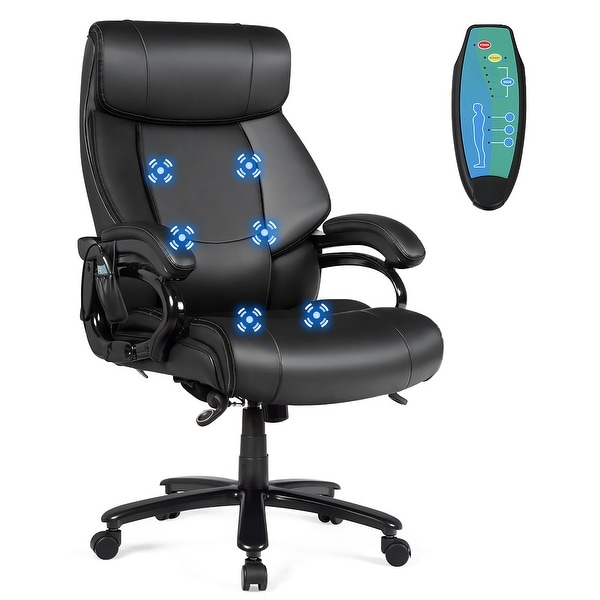 Heated massaging office chair outlet