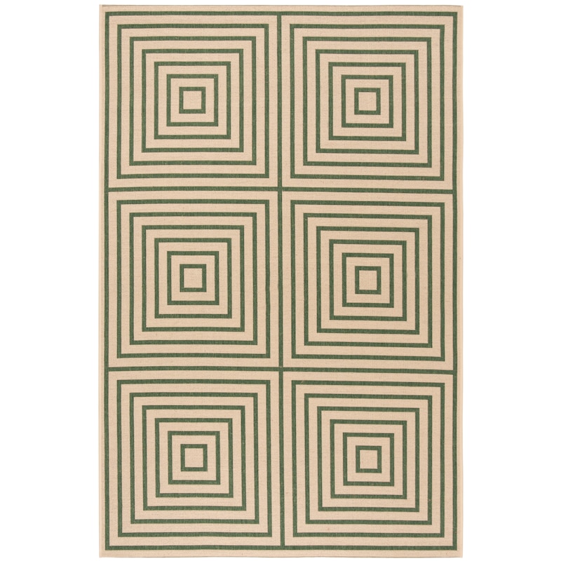 SAFAVIEH Linden Loris Indoor/ Outdoor Waterproof Patio Backyard Rug