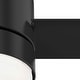 preview thumbnail 12 of 16, Hunter 52" Gilmour Outdoor Low Profile Ceiling Fan with LED Light, Handheld Remote, Damp Rated - Contemporary, Transitional