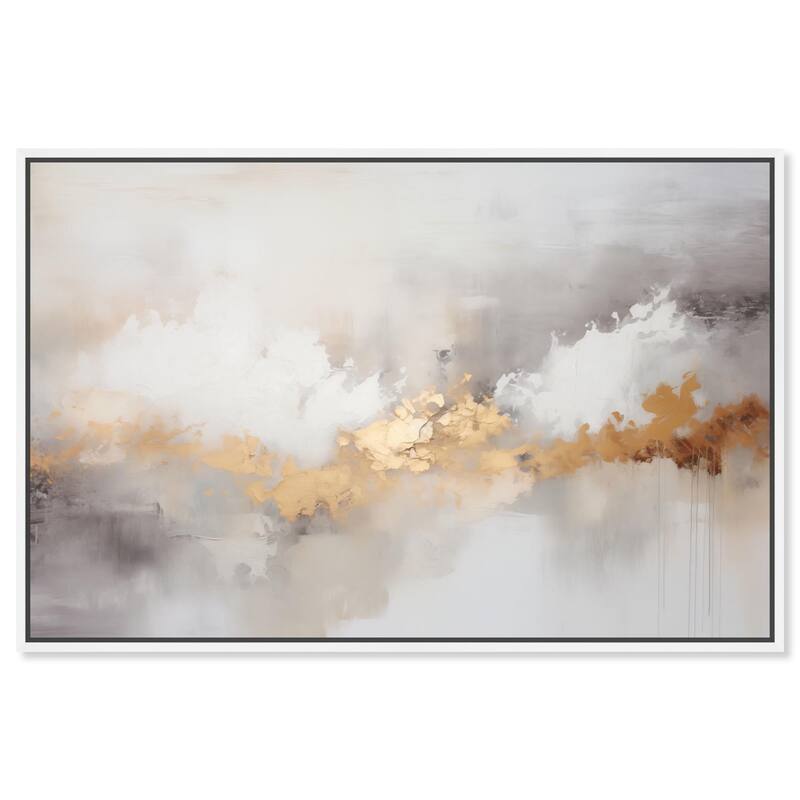 Golden Hour I Canvas by Art Remedy - 15" x 10" - White