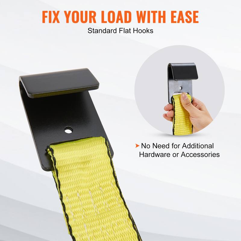 Ratchet Tie Down Straps for Moving Securing Cargo, Appliances, Motorcycle