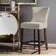 preview thumbnail 6 of 4, Uttermost Dariela 20 Inch Wide Birch Wood Frame Kitchen Stool with
