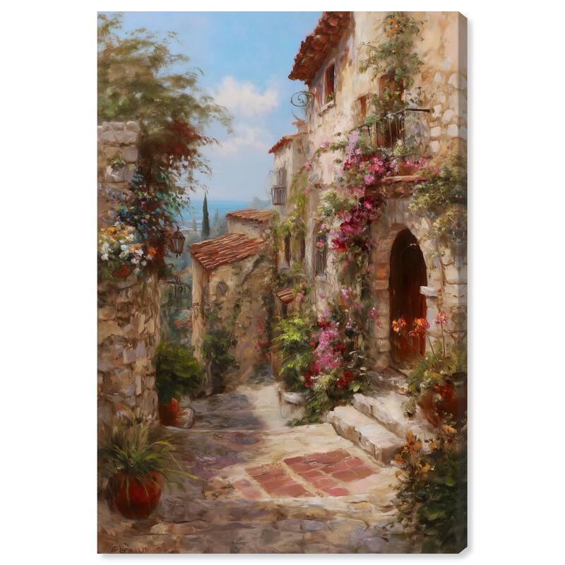 Mediterranean Charm I Canvas by Art Remedy, Gallery Wrapped - 20" x 30"