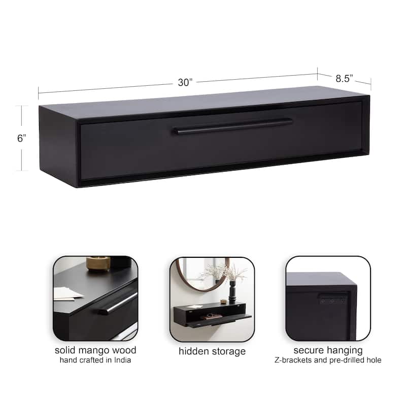 Kate and Laurel McCutcheon Floating Console Table