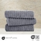 preview thumbnail 29 of 61, Classic Turkish Towels Cotton Bath Sheets Set of 3 Oversized Ribbed Towels, Ultra-Soft & Absorbent - 40x65