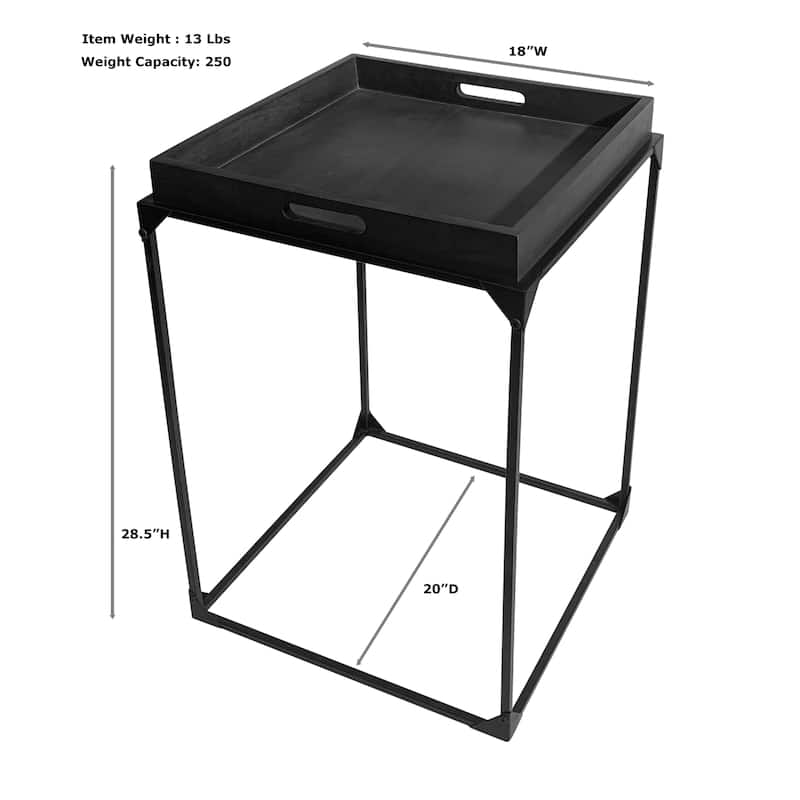 Carolina Living Cooper Tray Table