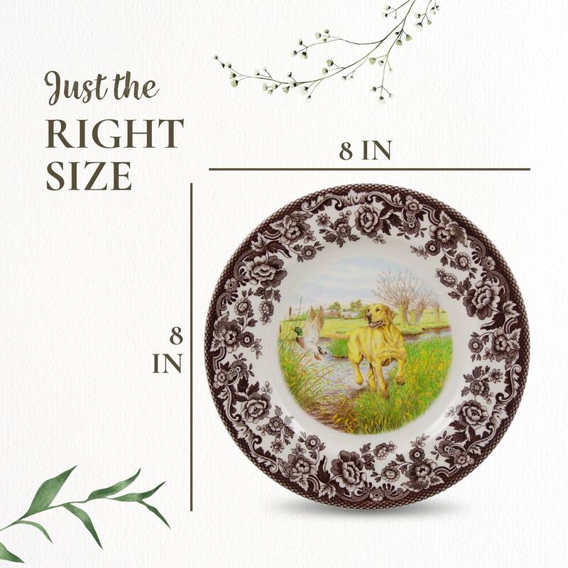 Spode Woodland Salad Plate Assorted Animals