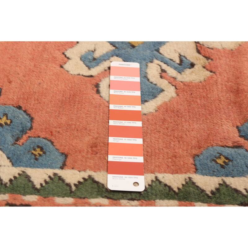ECARPETGALLERY Hand-knotted Oushak Copper Wool Rug - 6'1 x 10'4