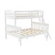 preview thumbnail 12 of 15, Avenue Greene Hamilton Twin over Full Wood Bunk Bed White