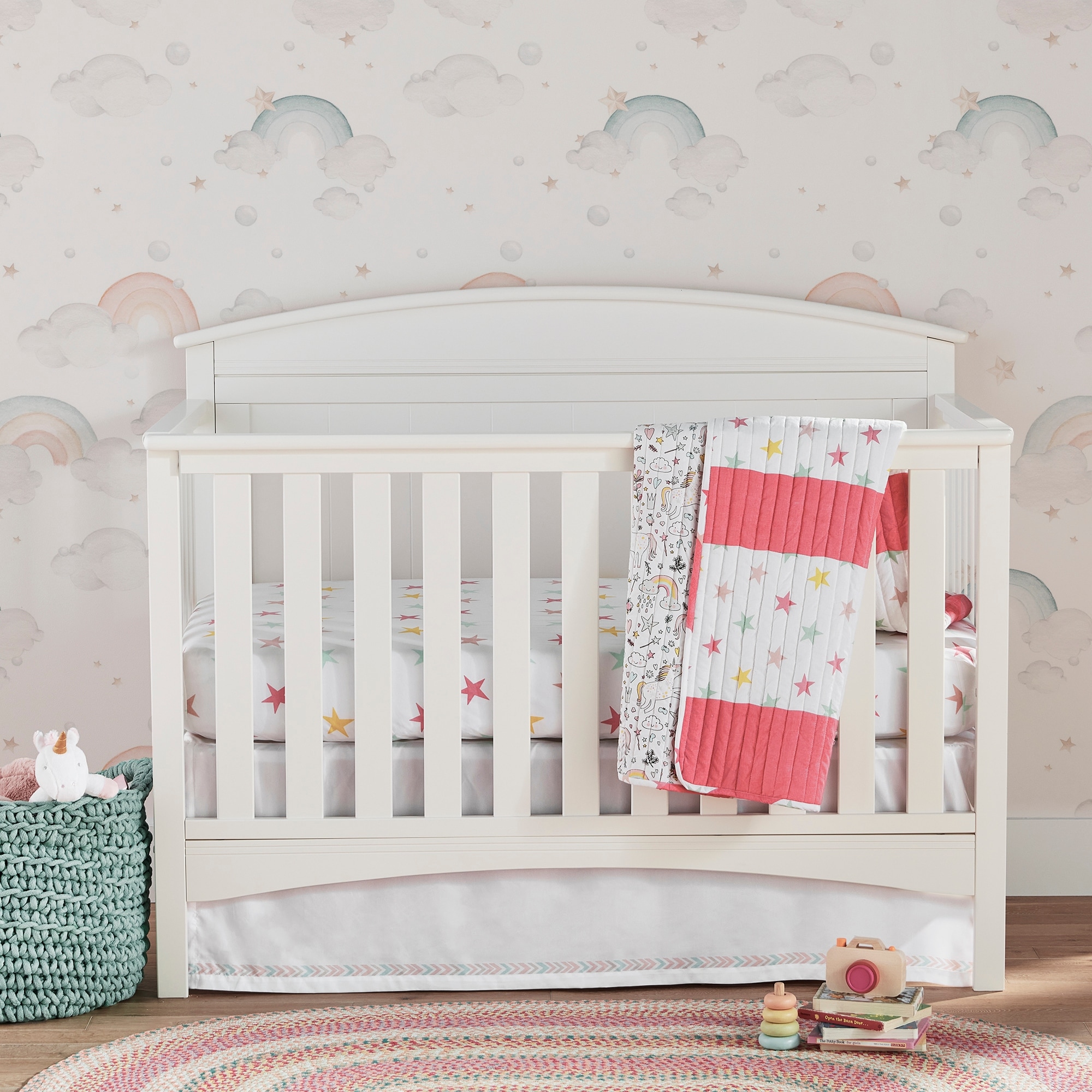 Heart hotsell crib sheet