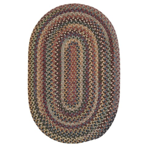 Copper Grove Tonto Multicolor Reversible 100% Space-dye Wool Indoor Area Rug