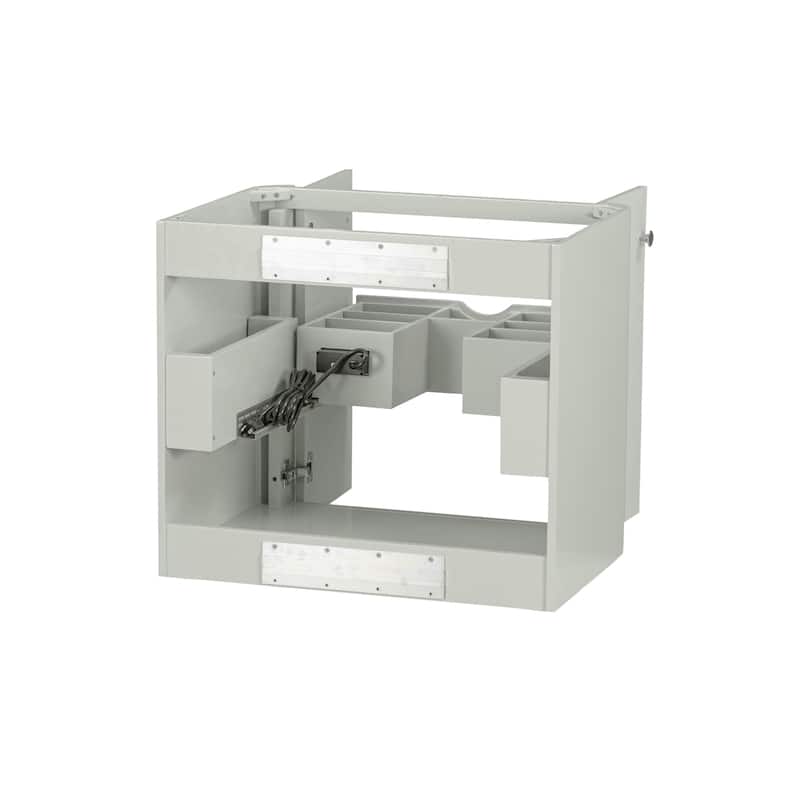 Haley Bathroom Vanity in Soft Sage with Alluring Quartz Top