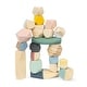preview thumbnail 1 of 1, Janod Sweet Cocoon - Stacking Stones Multi - Kids