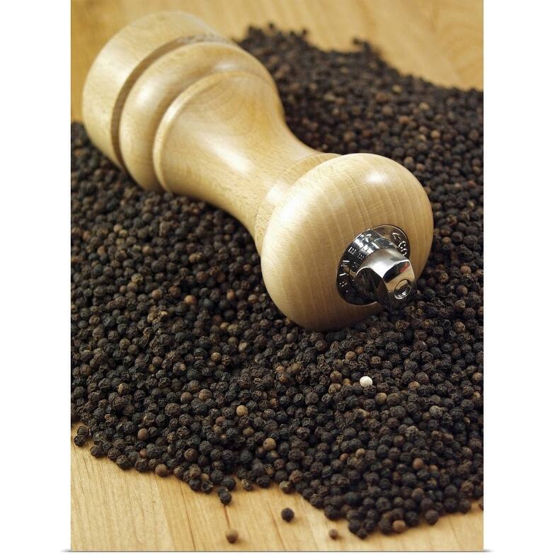 "A pepper mill on pepper corns" Poster Print - Multi