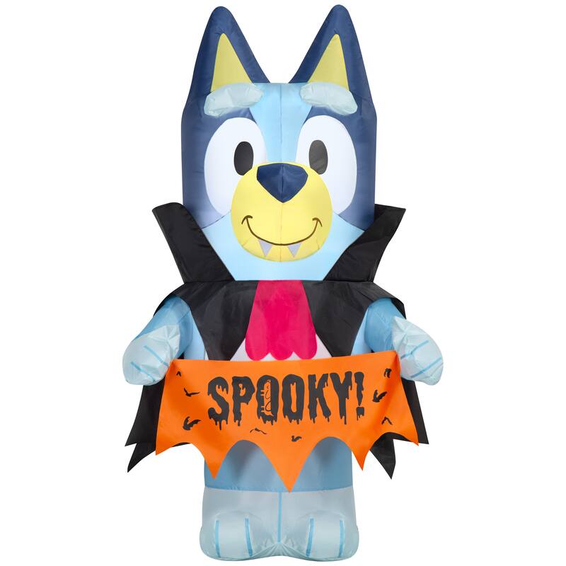Airblown-Bluey in Vampire Costume-Bluey