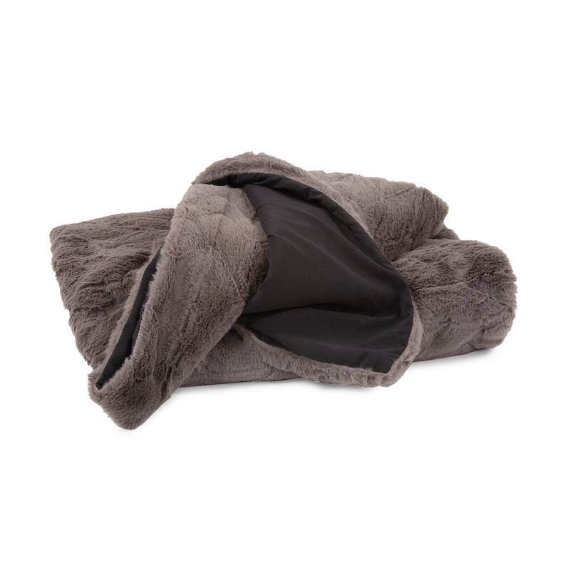 Allan Andrews Faux Angora Throw