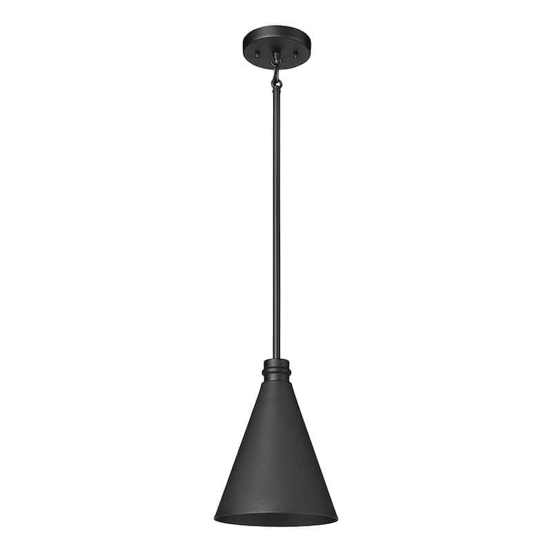 Axston 1-Light Outdoor Hanging Lantern Textured Black - Textured Black