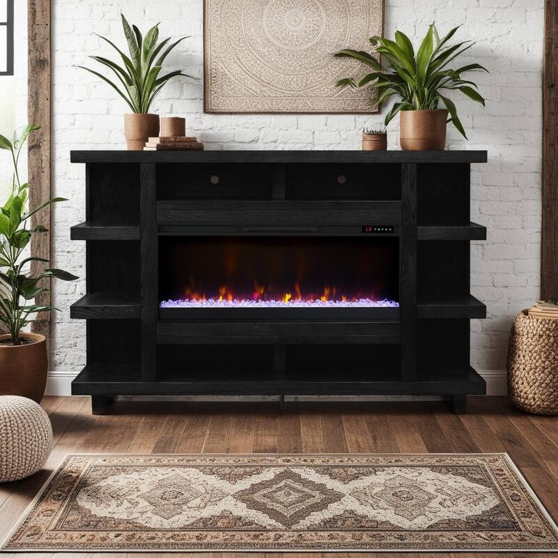 Bridgevine Home Laurel Canyon 72 inch Fireplace Mantel, Minimal Assembly - Clove