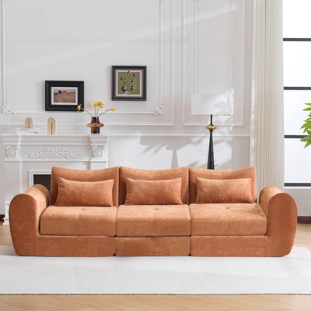 Modular Cloud Sofa, Convertible Folding Sofa Bed