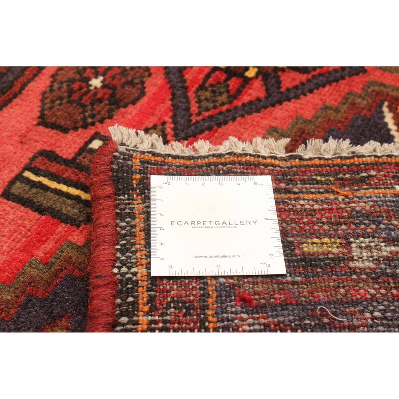 ECARPETGALLERY Hand-knotted Andelz Dark Grey Wool Rug - 4' 2" x 6' 8"