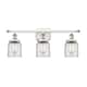 Option White and Polished Chrome / Clear