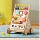 preview thumbnail 1 of 8, Tiny Land® Premium Natural Wooden Activity Walker Multi