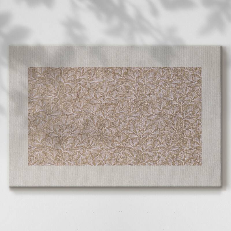 Vintage Abstract Print-VII -Gallery Wrapped Canvas