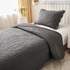 preview thumbnail 79 of 106, MarCielo 3 Piece Cotton Oversized Bedspread Quilt Set Tmonica