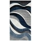 preview thumbnail 16 of 128, SAFAVIEH Hollywood Deep Mid-Century Modern Abstract Rug 2'7" x 5' - Grey/Blue