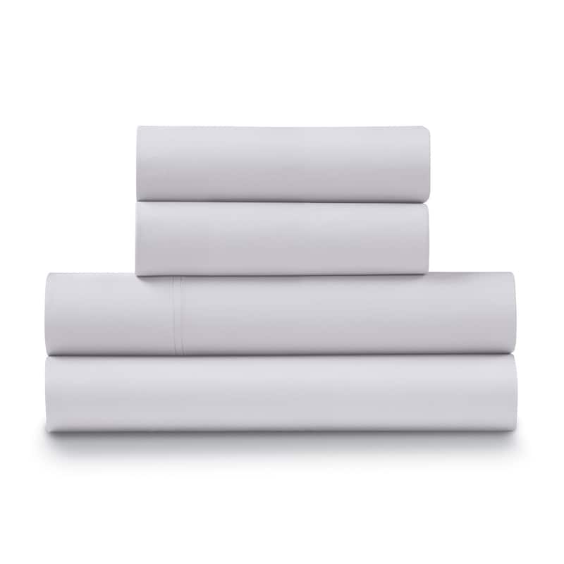 Ella Jayne 100% Cotton Sateen 500 Thread Count Deep Pocket 4-piece Sheet Set