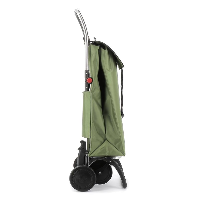 Rolser I-Max MF 4 Wheel Foldable Shopping Trolley - 15.35 in. W x 41.34 in. H x 12.6 in. D